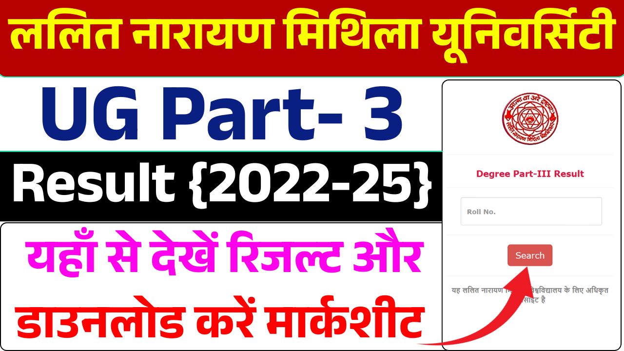 LNMU Part 3 Result 2025